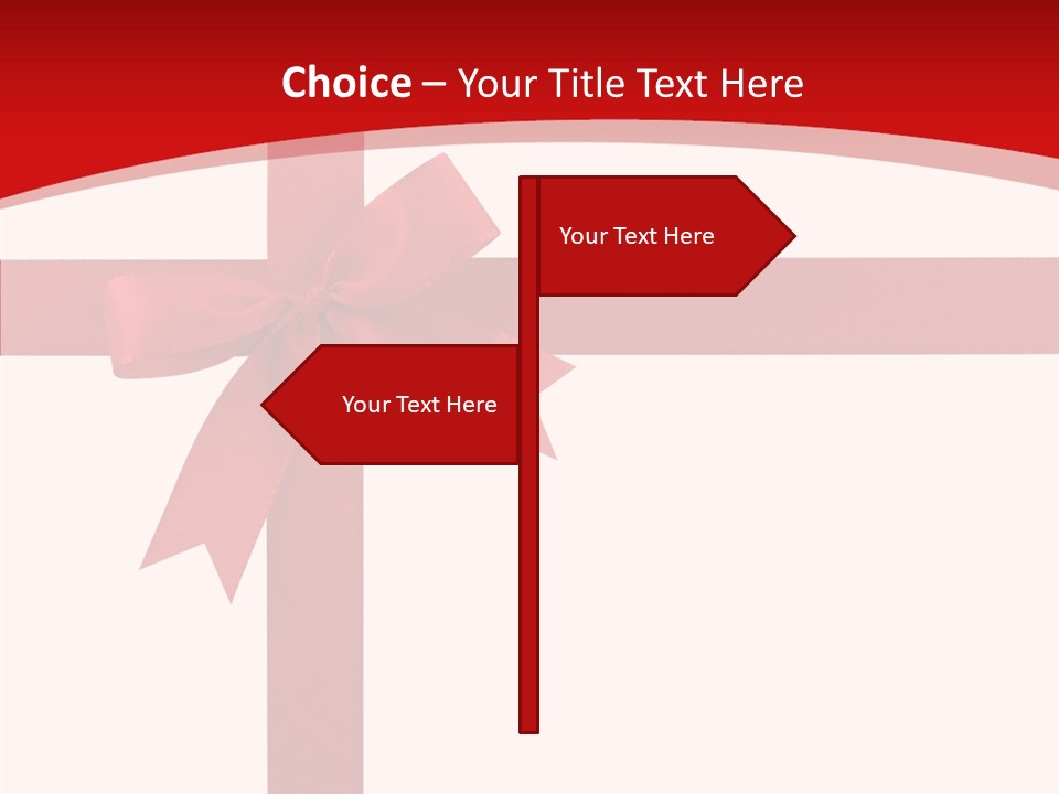 Celebration Path Closeup PowerPoint Template