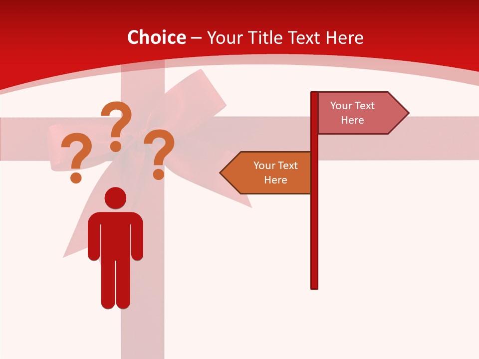 Celebration Path Closeup PowerPoint Template