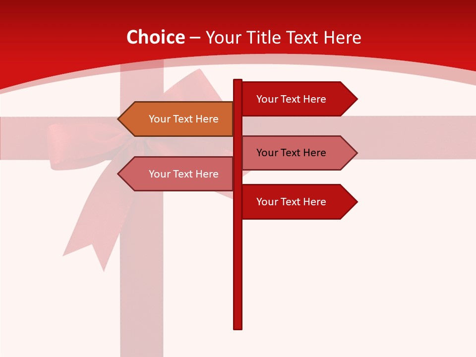 Celebration Path Closeup PowerPoint Template