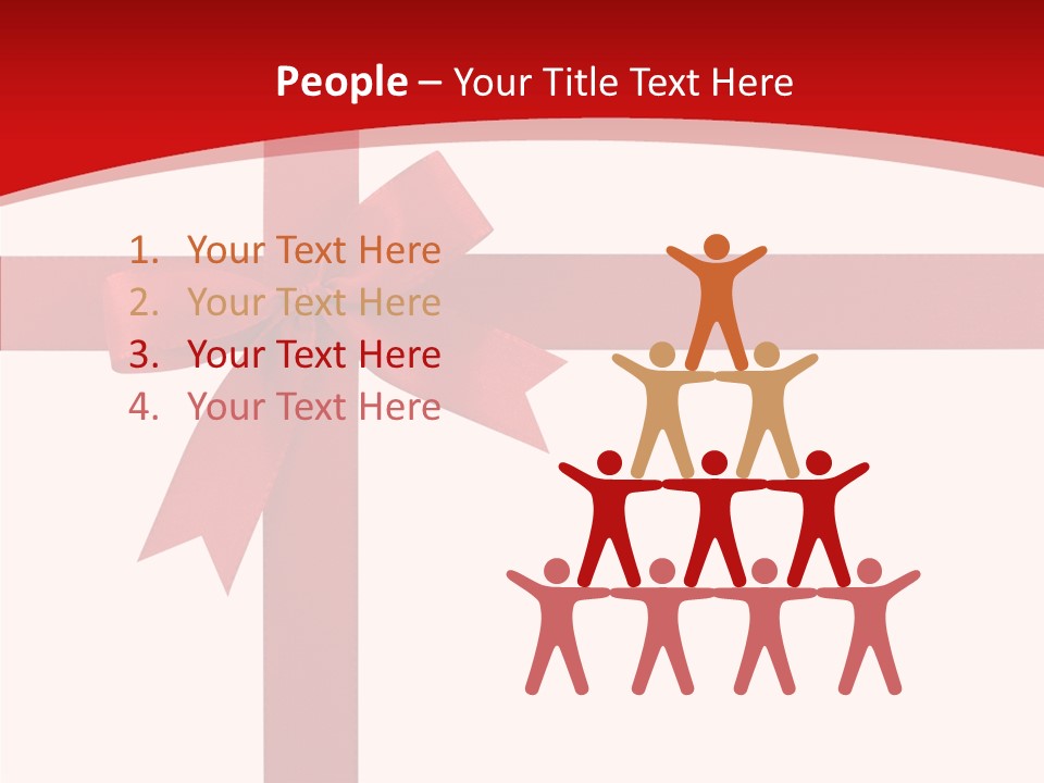 Celebration Path Closeup PowerPoint Template