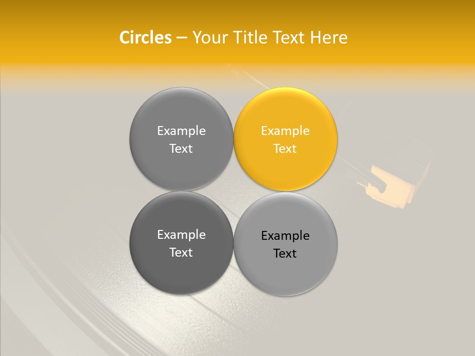 Techno Music Retro PowerPoint Template