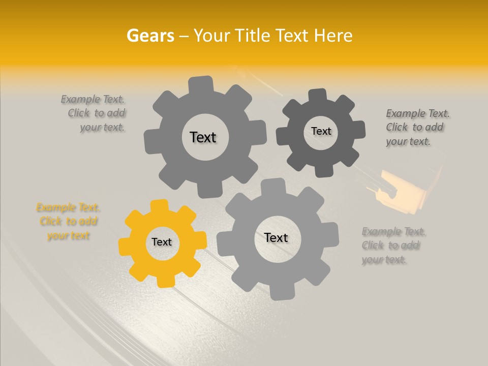 Techno Music Retro PowerPoint Template