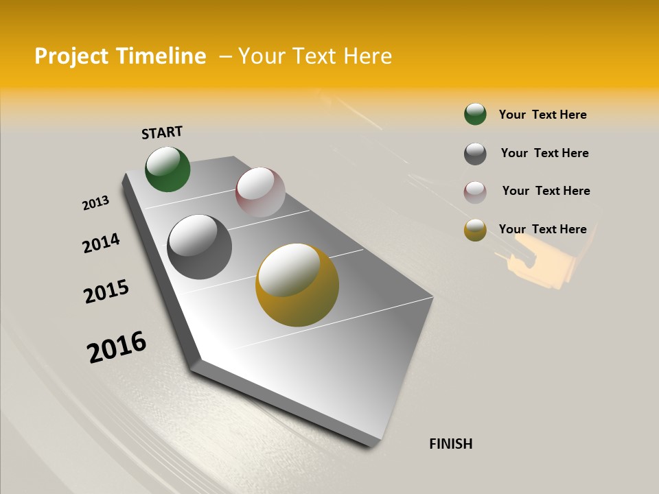 Techno Music Retro PowerPoint Template