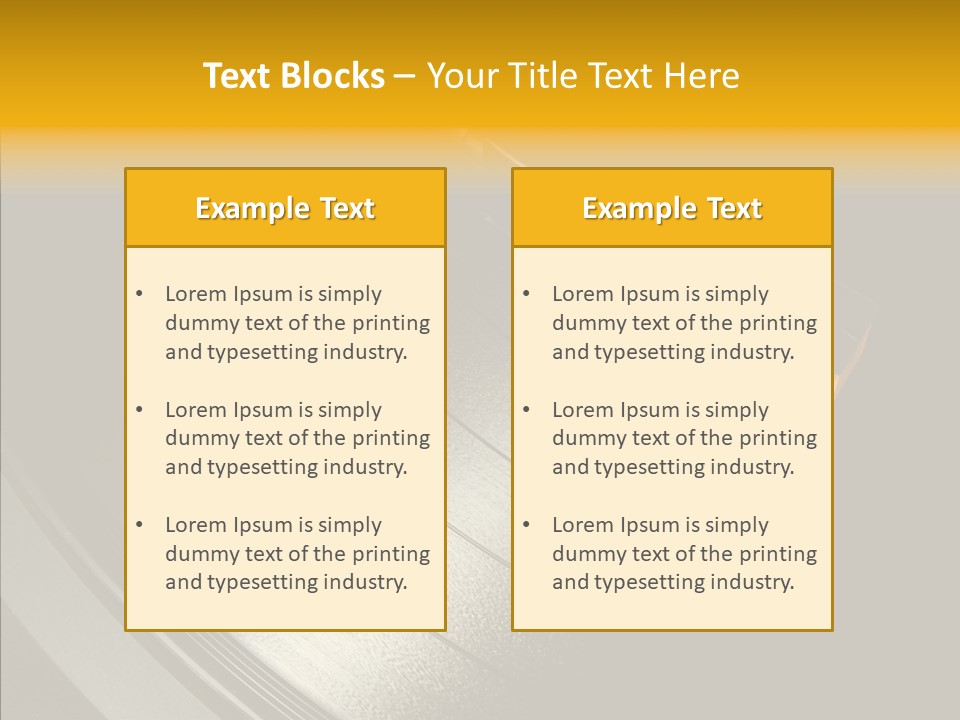 Techno Music Retro PowerPoint Template