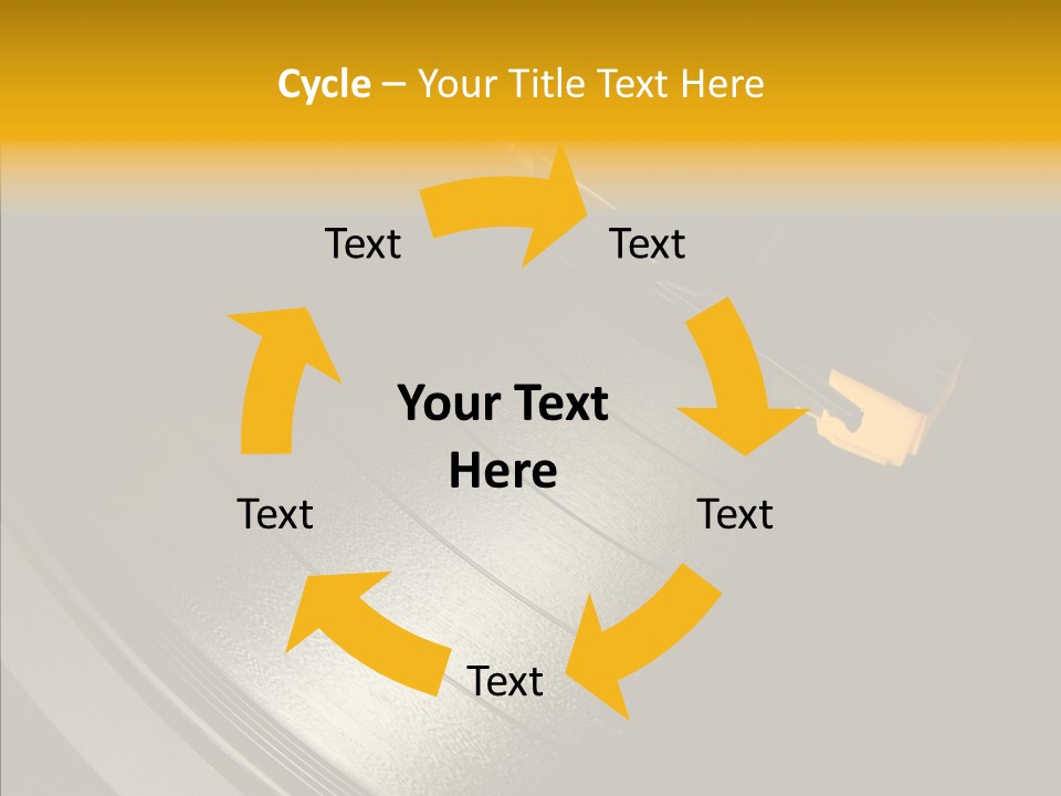 Techno Music Retro PowerPoint Template