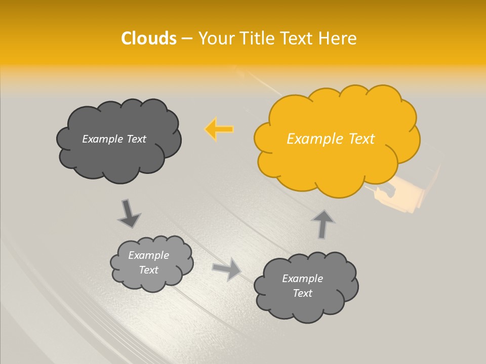 Techno Music Retro PowerPoint Template