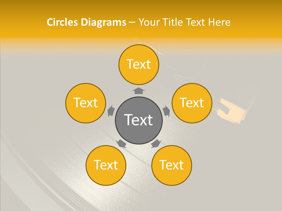 Techno Music Retro PowerPoint Template