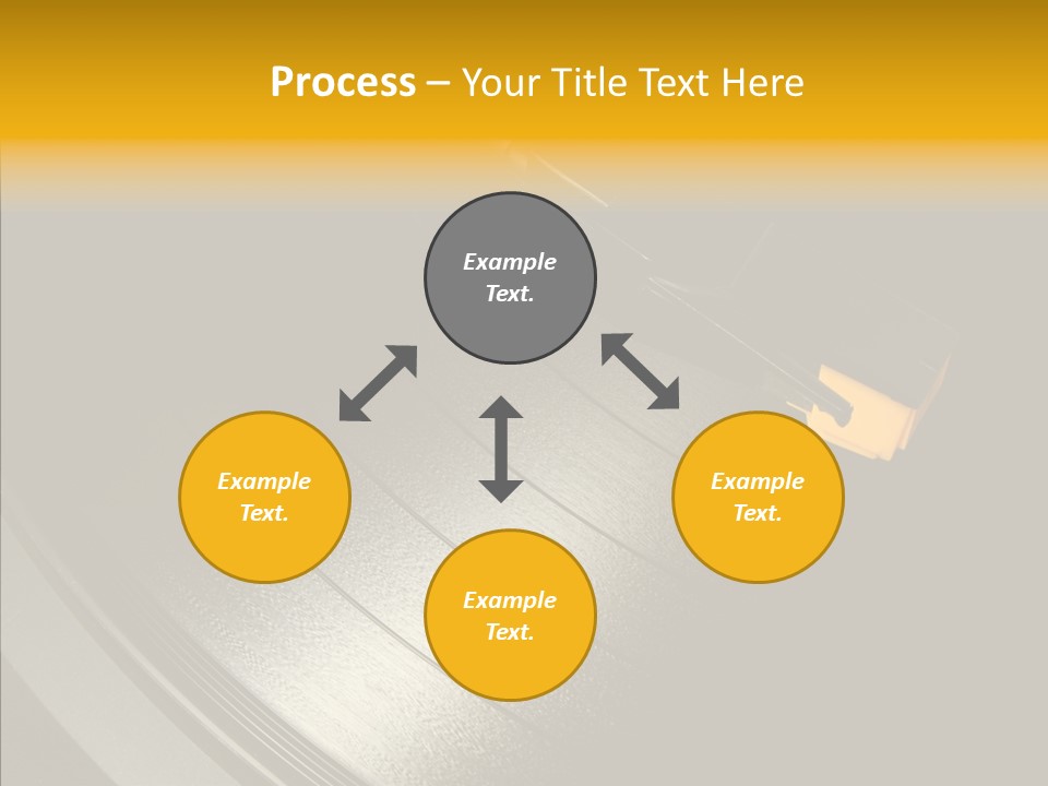 Techno Music Retro PowerPoint Template