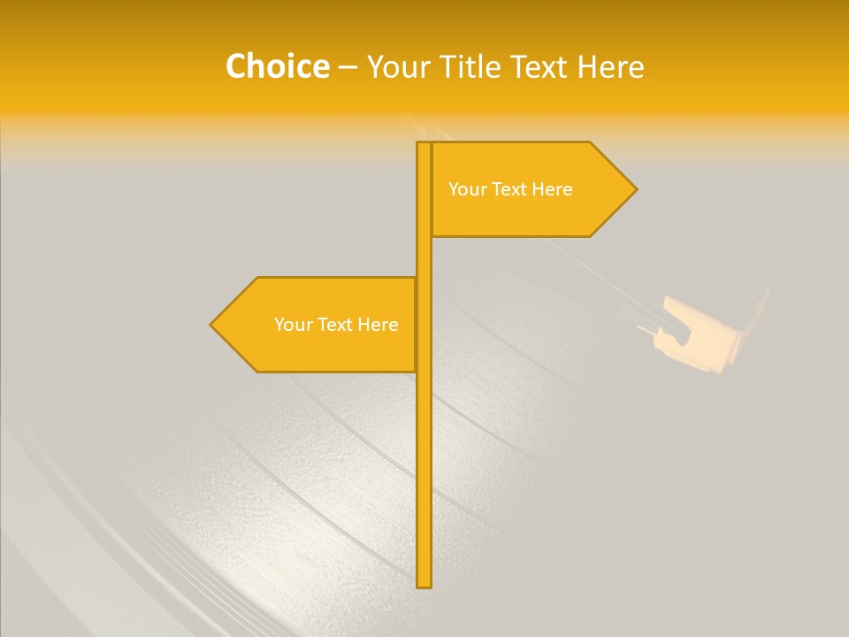 Techno Music Retro PowerPoint Template