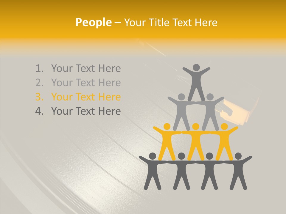 Techno Music Retro PowerPoint Template