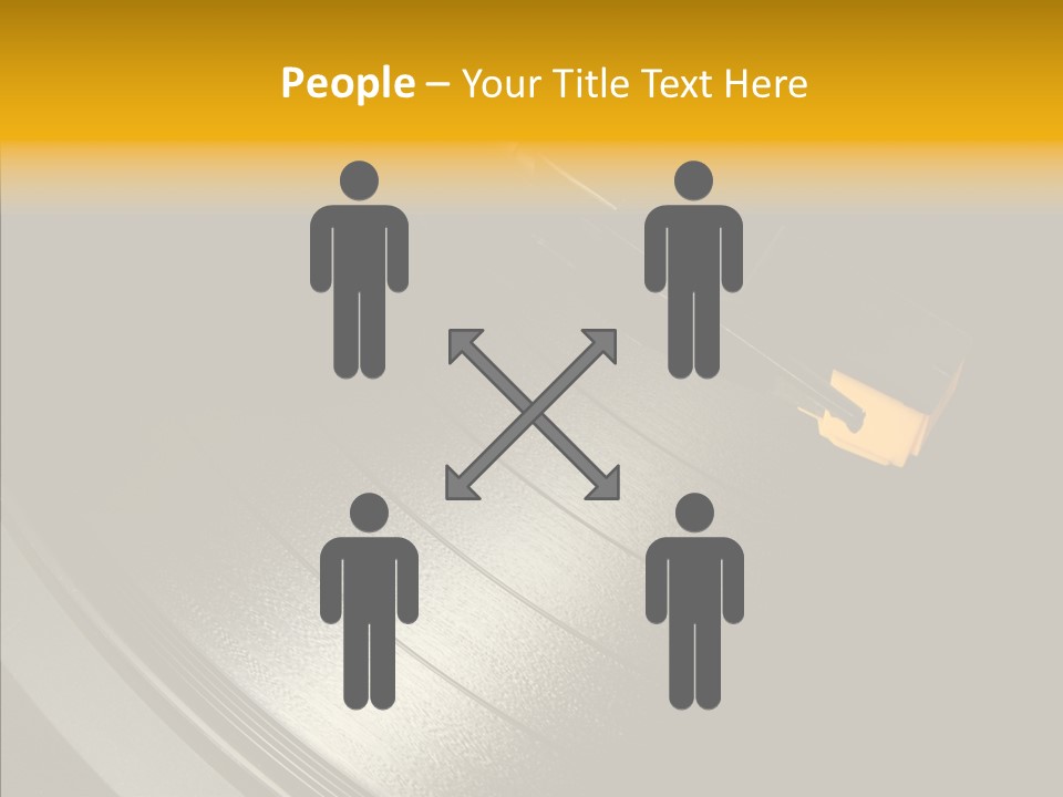 Techno Music Retro PowerPoint Template