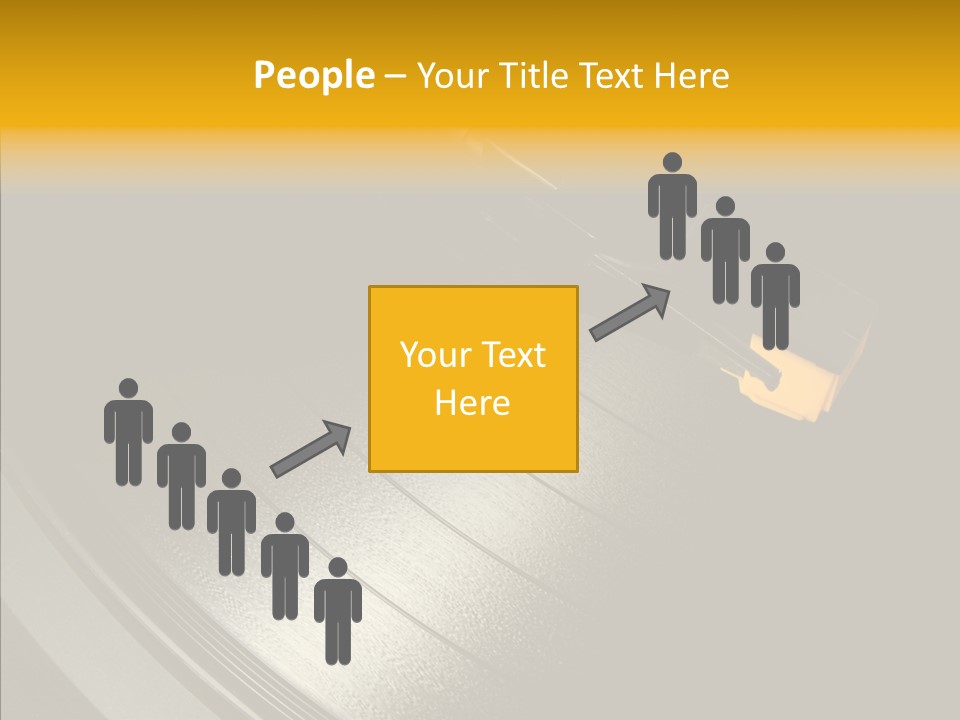 Techno Music Retro PowerPoint Template