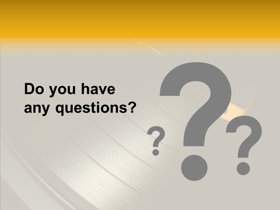 Techno Music Retro PowerPoint Template