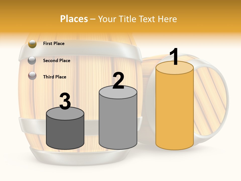 Bottled Old White PowerPoint Template