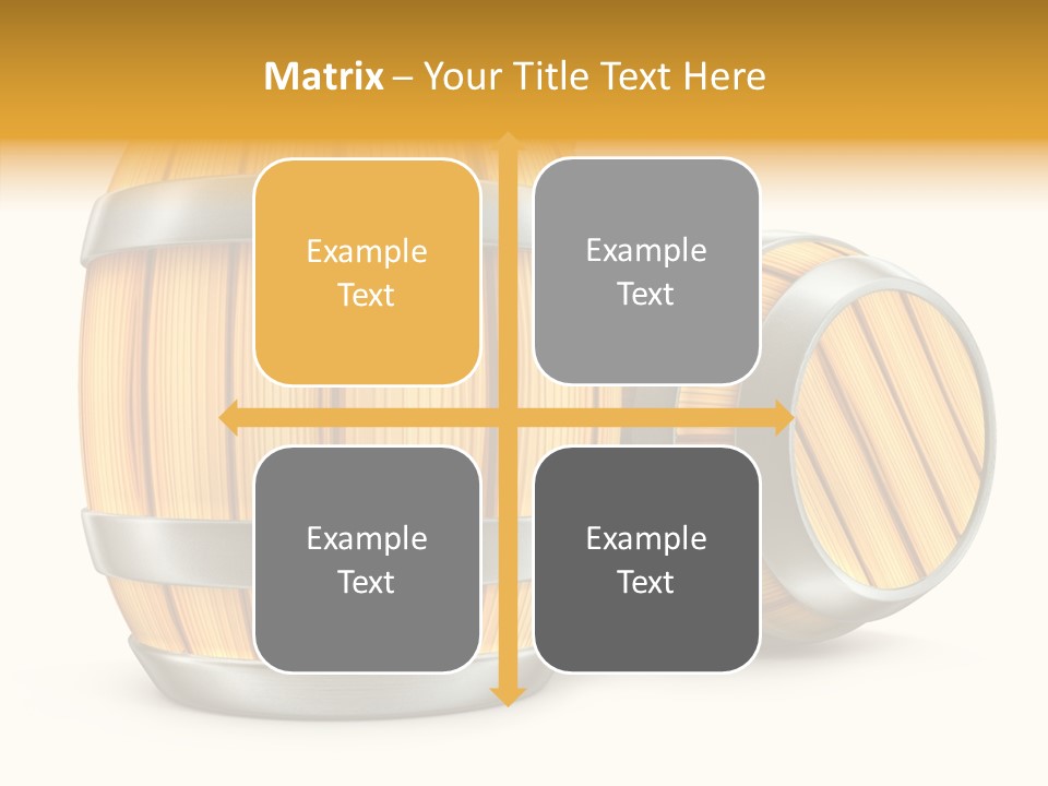 Bottled Old White PowerPoint Template