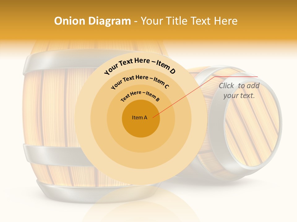 Bottled Old White PowerPoint Template