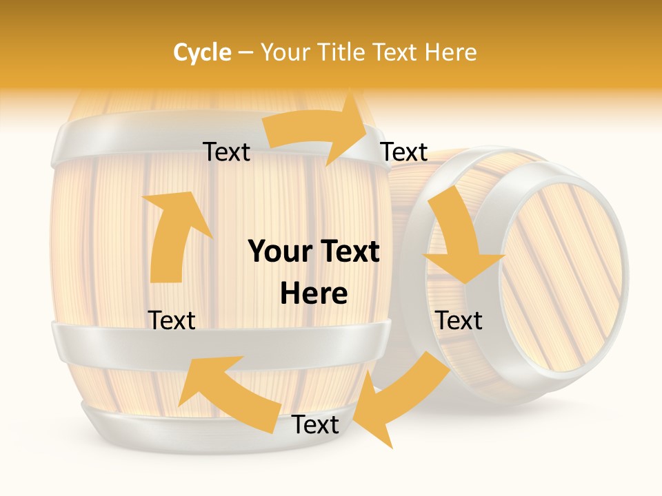 Bottled Old White PowerPoint Template