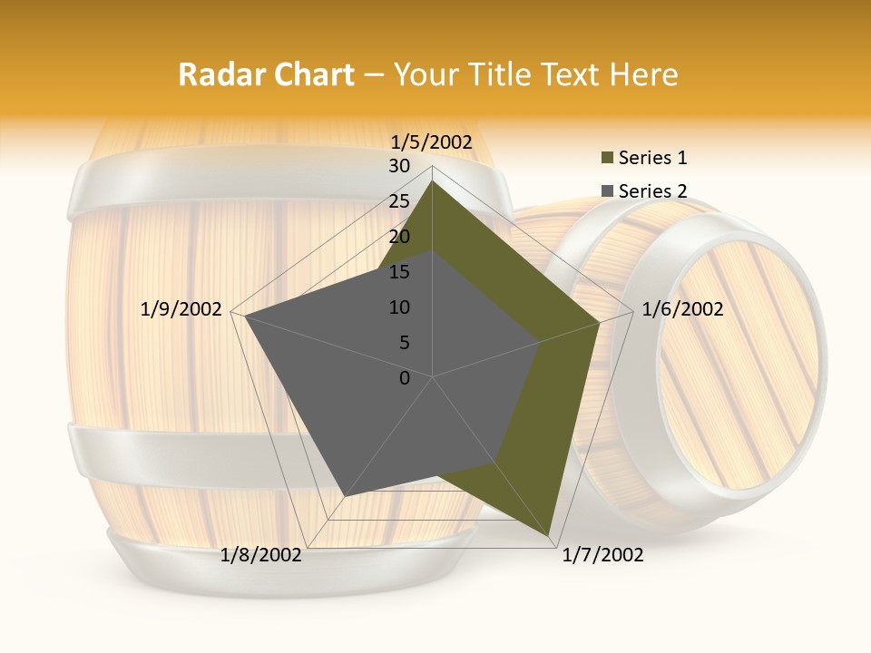 Bottled Old White PowerPoint Template