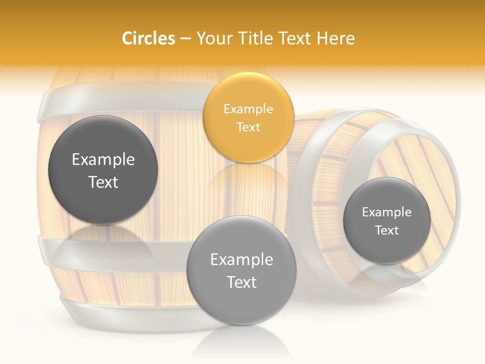 Bottled Old White PowerPoint Template