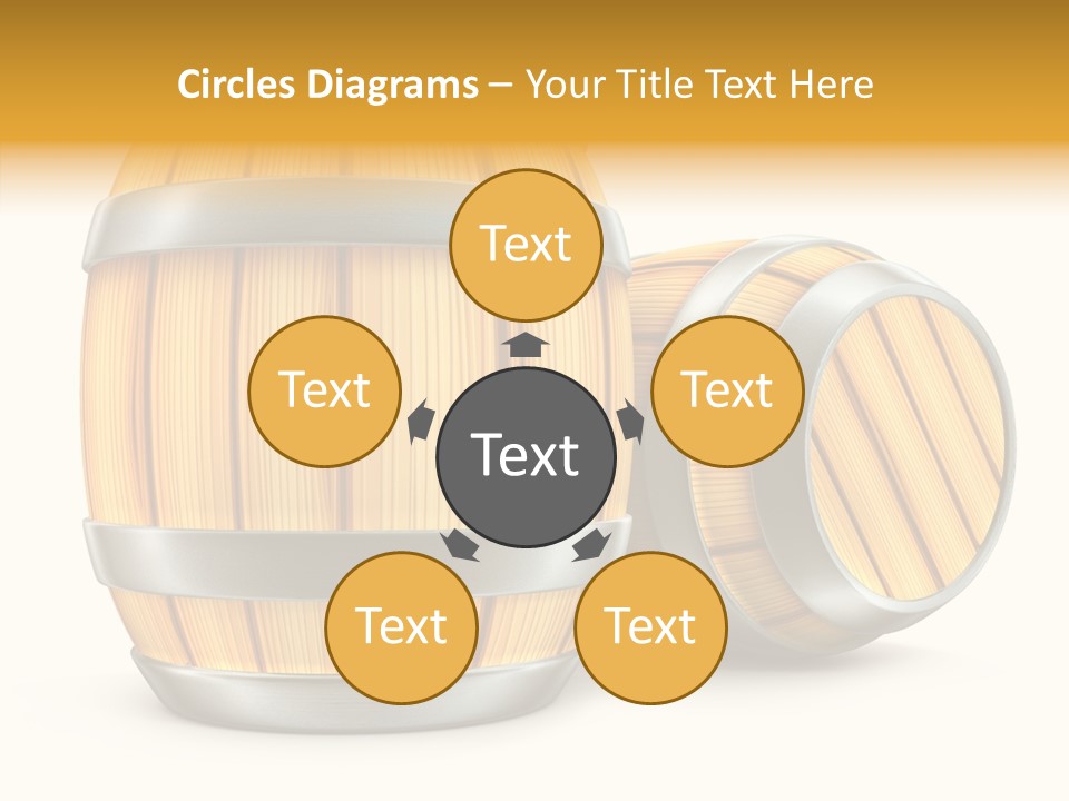 Bottled Old White PowerPoint Template