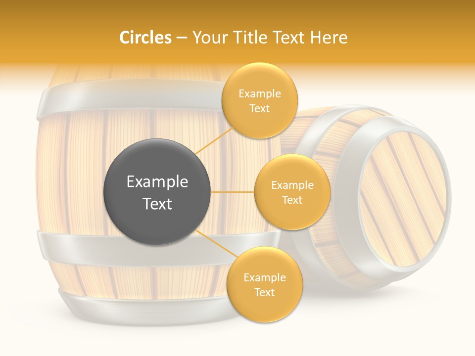 Bottled Old White PowerPoint Template