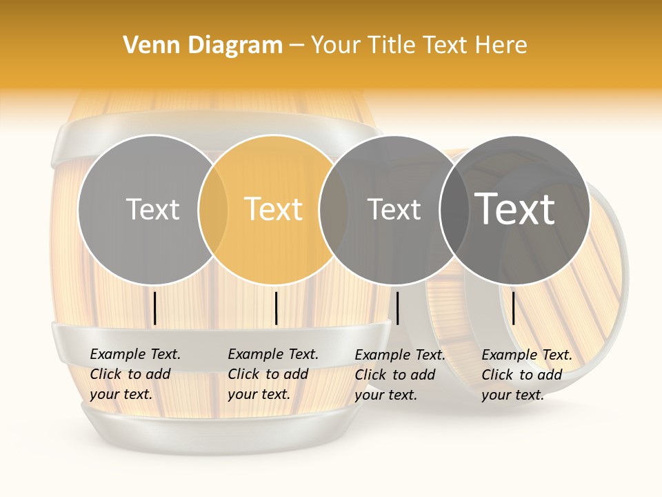 Bottled Old White PowerPoint Template