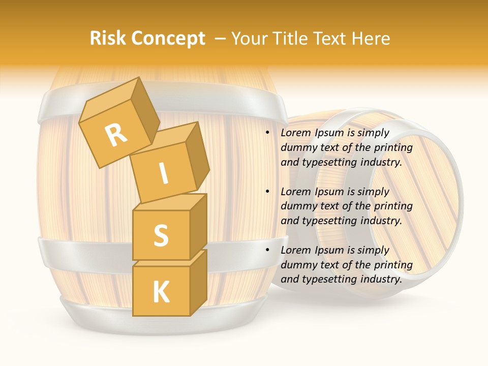 Bottled Old White PowerPoint Template