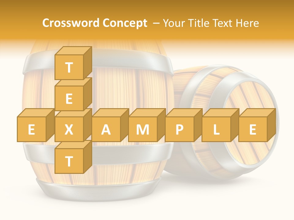 Bottled Old White PowerPoint Template