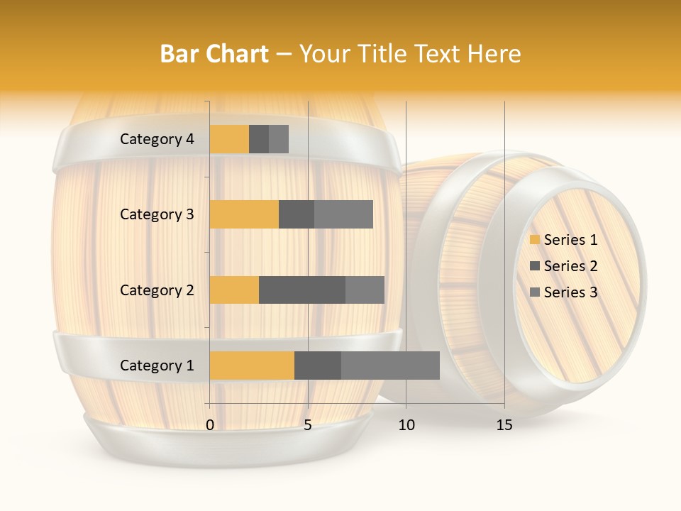 Bottled Old White PowerPoint Template