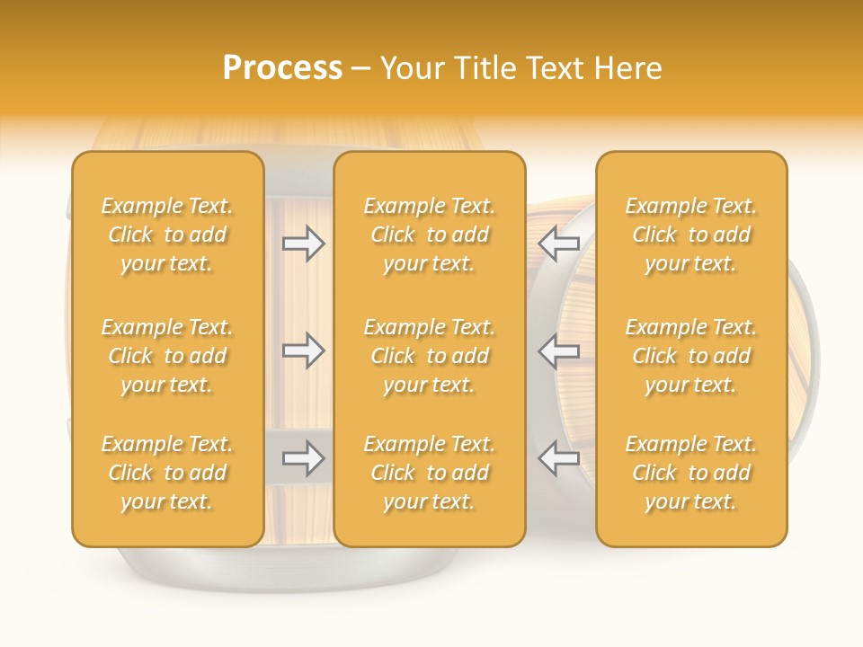 Bottled Old White PowerPoint Template