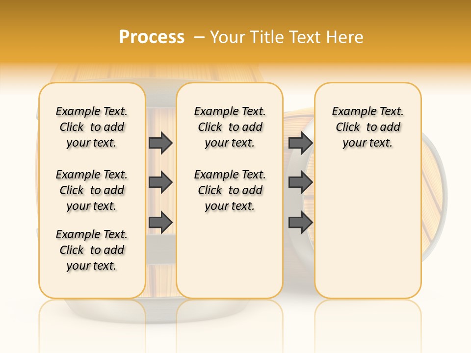 Bottled Old White PowerPoint Template