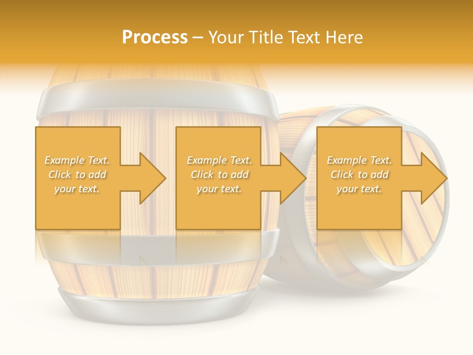Bottled Old White PowerPoint Template