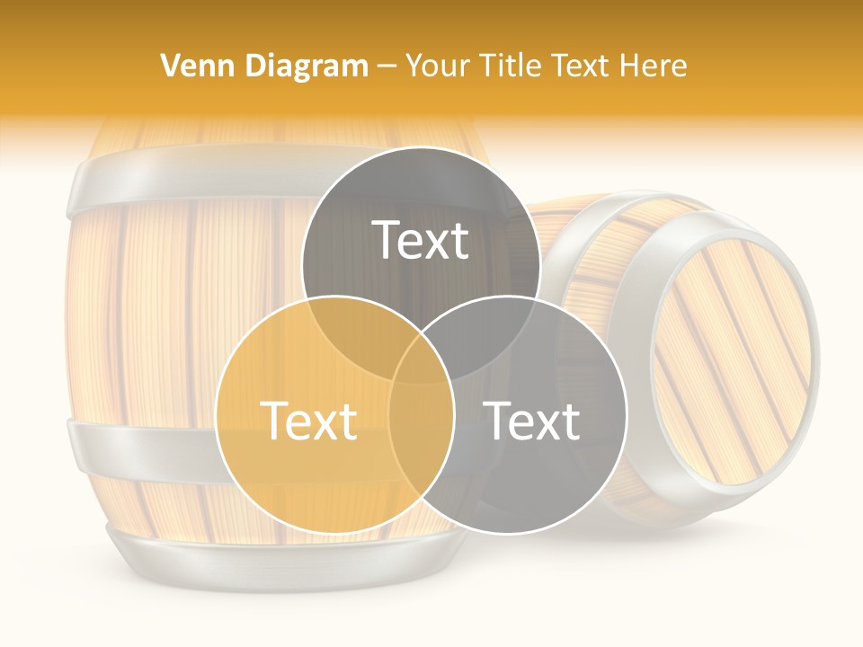 Bottled Old White PowerPoint Template