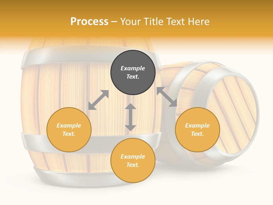 Bottled Old White PowerPoint Template