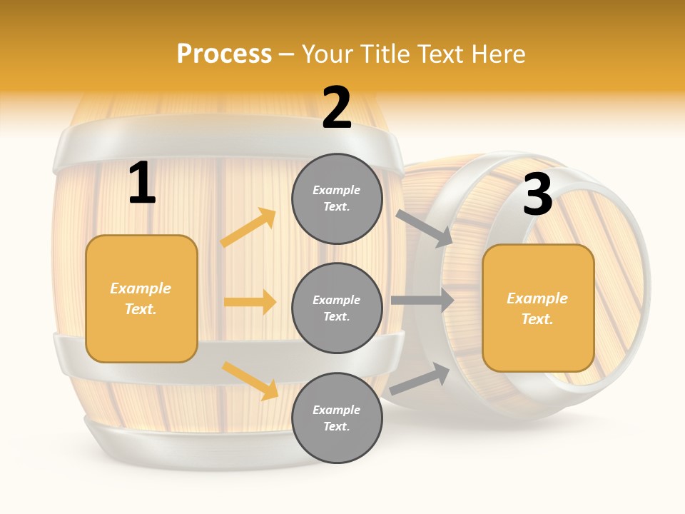 Bottled Old White PowerPoint Template