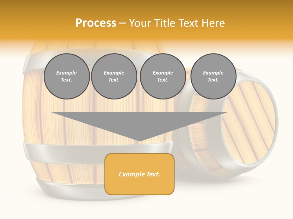 Bottled Old White PowerPoint Template