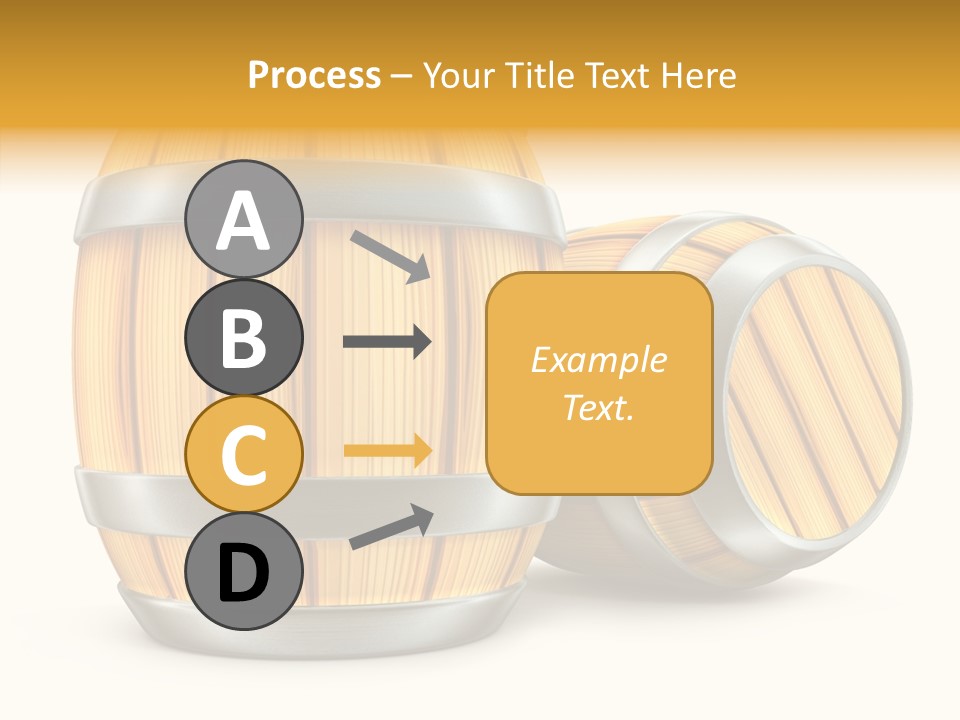 Bottled Old White PowerPoint Template