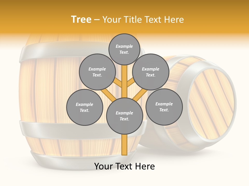 Bottled Old White PowerPoint Template