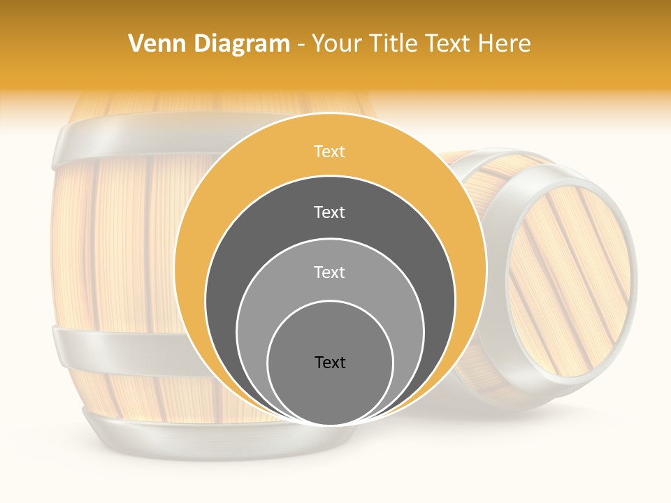 Bottled Old White PowerPoint Template