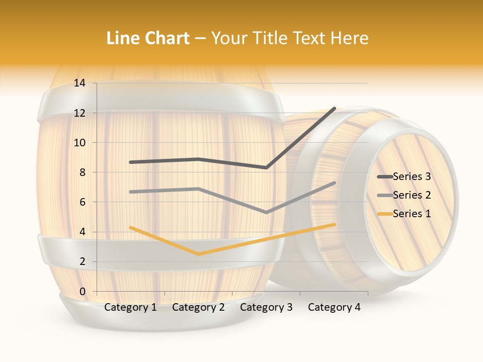 Bottled Old White PowerPoint Template
