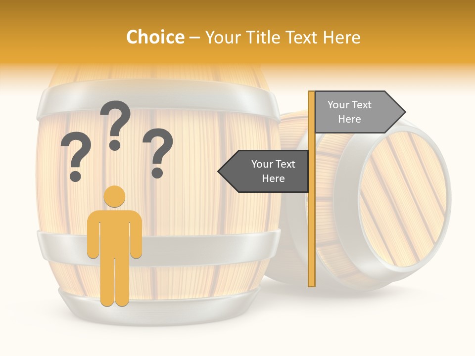 Bottled Old White PowerPoint Template