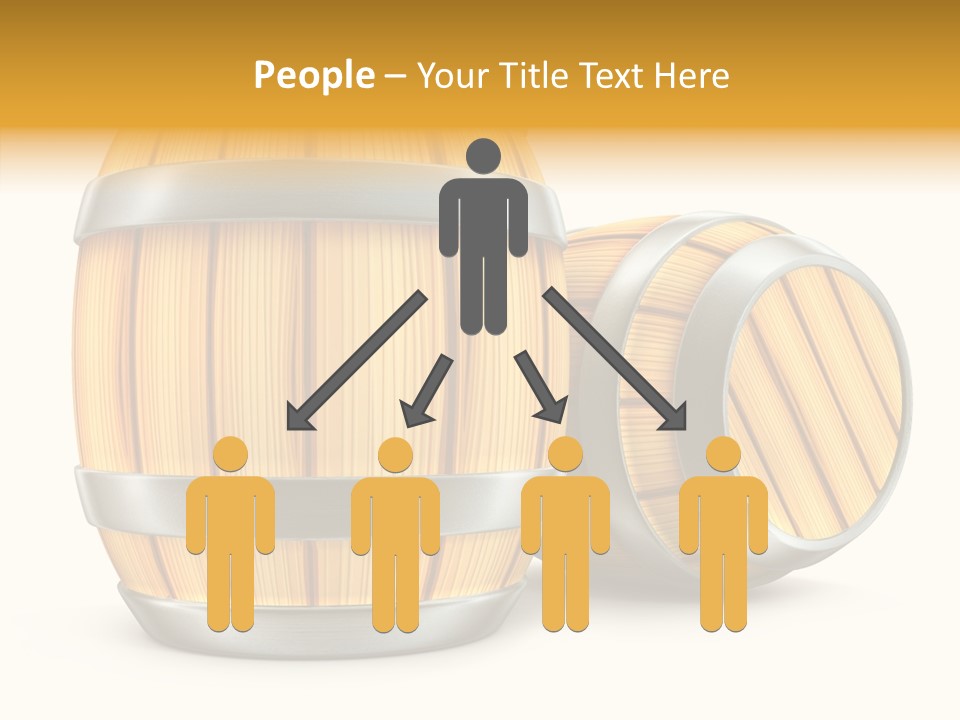 Bottled Old White PowerPoint Template