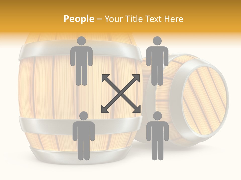 Bottled Old White PowerPoint Template