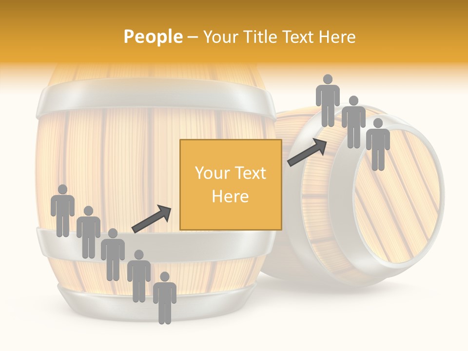 Bottled Old White PowerPoint Template