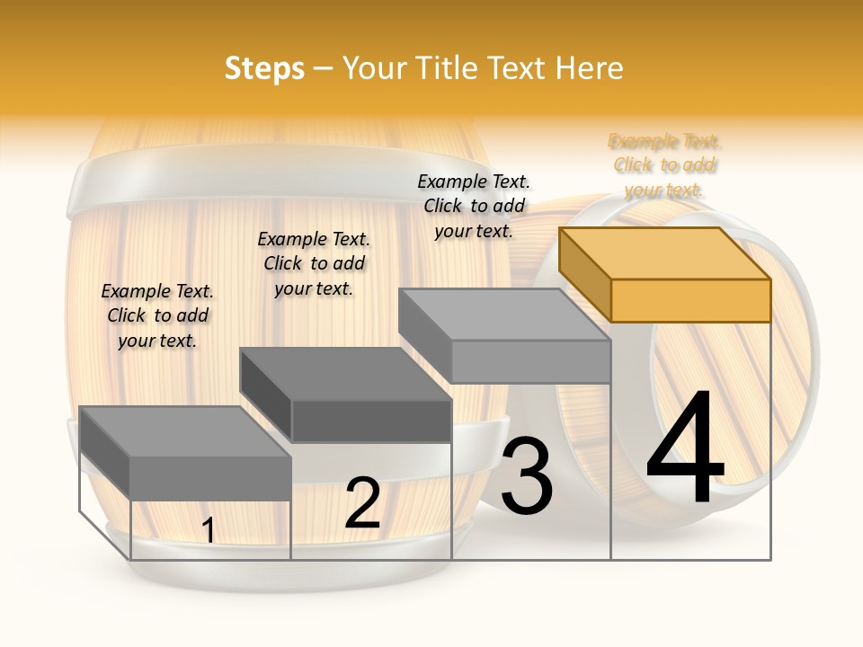 Bottled Old White PowerPoint Template