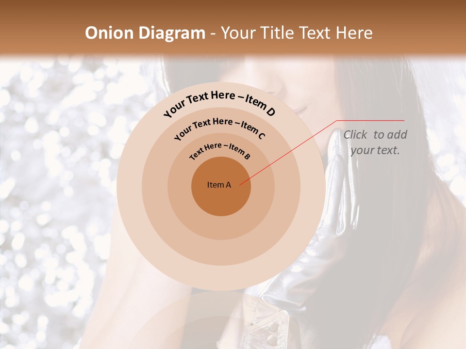 Girl Make Beauty PowerPoint Template