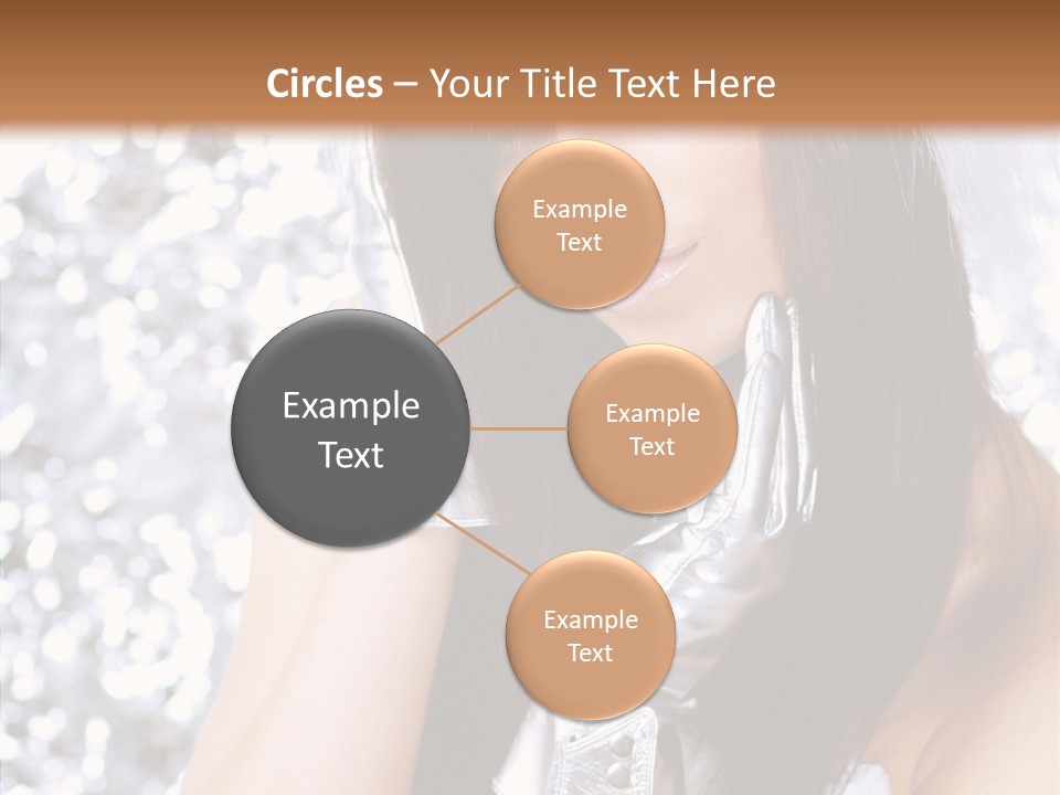 Girl Make Beauty PowerPoint Template