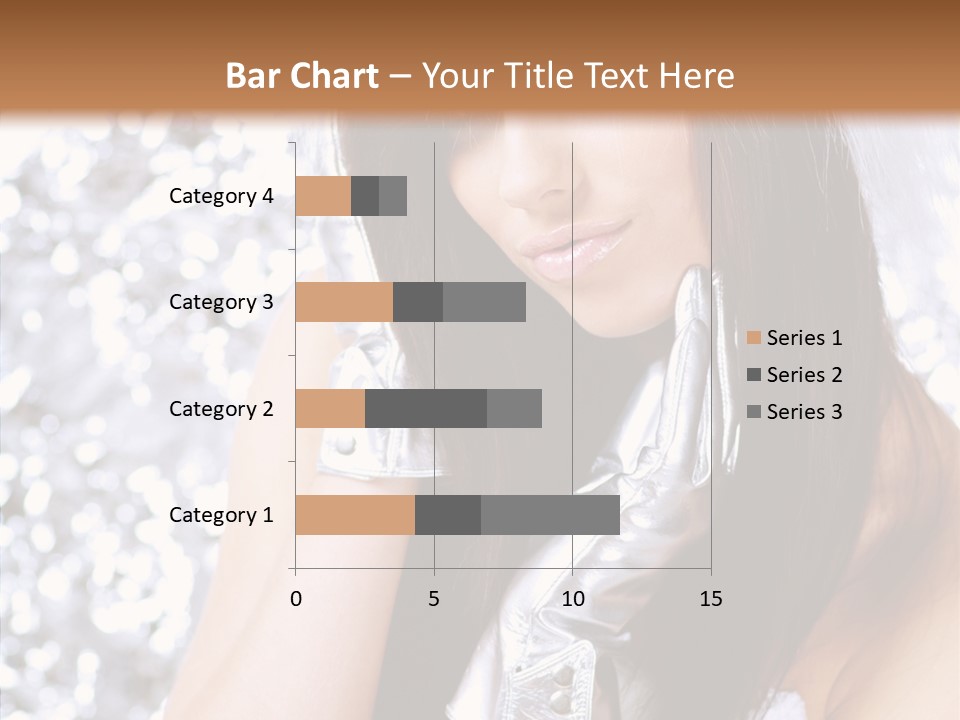 Girl Make Beauty PowerPoint Template