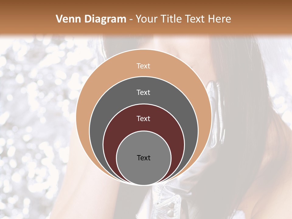 Girl Make Beauty PowerPoint Template