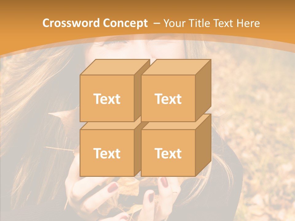 Cheerful Teenage Attractive PowerPoint Template